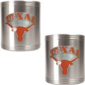 NCAA Texas Longhorns Stainless Steel Can Holders