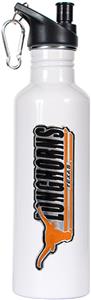 NCAA Texas Longhorns White Water Bottle
