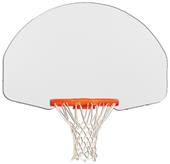 Gared 1266 35" x 54" Fan Shape Steel Backboards Gared 1266 35" x 54" Fan Shape Steel Backboards