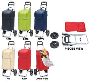 Picnic Time Lightweight Insulated Cart Cooler