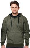 TRI MOUNTAIN MacArthur Hooded Full Zip Sweatshirt