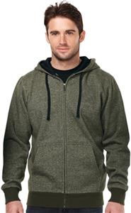 TRI MOUNTAIN MacArthur Hooded Full Zip Sweatshirt