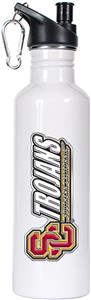NCAA USC Trojans White Water Bottle