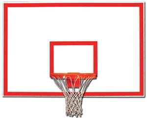 Gared 1270B 48" x 72" Steel Rectangular Backboards