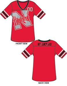 Nebraska Cornhuskers Jersey Color Tunic