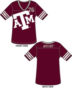 Emerson Street Texas A&M Aggies Jersey Color Tunic