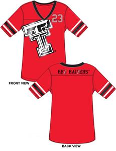 Emerson Street Texas Tech Jersey Color Tunic