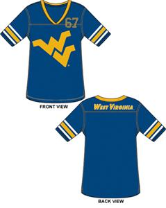 Emerson Street West Virginia Jersey Color Tunic