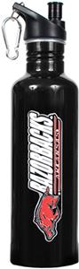 NCAA Arkansas Razorbacks Black Water Bottle