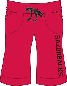 Arkansas Razorbacks Womens Bermuda Shorts
