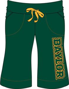 Emerson Street Baylor Bears Womens Bermuda Shorts