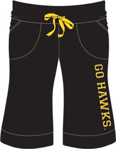 Emerson Street Iowa Hawkeyes Womens Bermuda Shorts