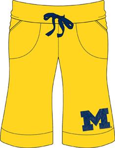 Emerson Street Michigan Womens Bermuda Shorts