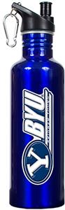 NCAA Brigham Young Cougars Blue Water Bottle