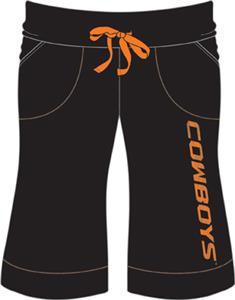 Oklahoma State Cowboys Womens Bermuda Shorts