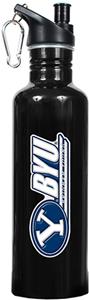 NCAA Brigham Young Cougars Black Water Bottle