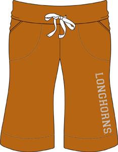 Texas Longhorns Womens Bermuda Shorts