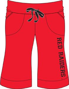 Emerson Street Texas Tech Womens Bermuda Shorts