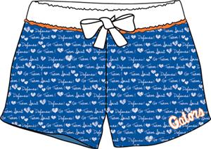 Florida Gators Women French Terry Print Shorts
