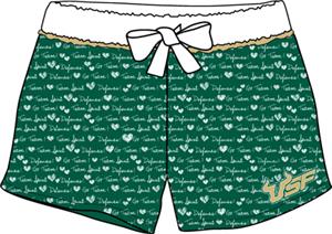 South Florida Women French Terry Print Shorts