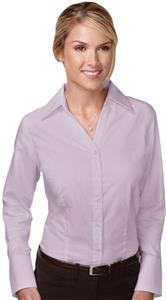 TRI MOUNTAIN Women's Brea Herringbone Dress Shirt