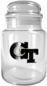 NCAA Georgia Tech Yellow Jackets Glass Candy Jar