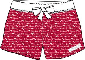 Oklahoma Sooners Womens French Terry Print Shorts