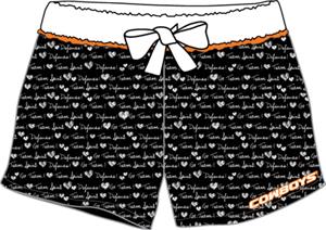 Oklahoma State Womens French Terry Print Shorts
