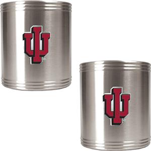 NCAA Indiana Hoosiers Stainless Steel Can Holders