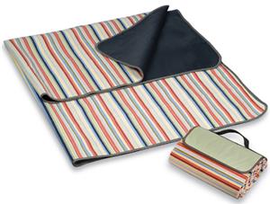 Picnic Time Sunshine-Riviera Outdoor Blanket Tote