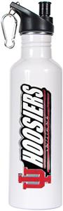 NCAA Indiana Hoosiers White Water Bottle