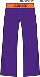emerson big pants w yoga Gear Street Clemson Pants Fan Crop  Womens Emerson Yoga