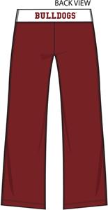 Mississippi State Womens Crop Yoga Pants