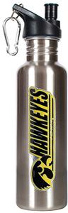 NCAA Iowa Hawkeyes Stainless Water Bottle