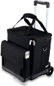 Picnic Time Cellar 6-Bottle Wine Carrier & Trolley
