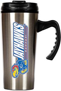 NCAA Kansas Jayhawks 16oz Travel Mug