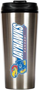 NCAA Kansas Jayhawks 16oz Travel Tumbler
