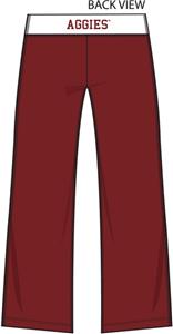 Texas A&M Aggies Womens Crop Yoga Pants