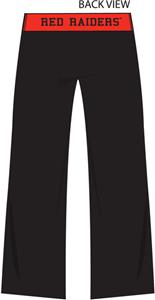 Texas Tech Womens Crop Yoga Pants