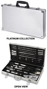 Picnic Time Mirage BBQ Case with 18-Piece Tool Set