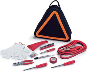 Picnic Time Triangle-Shaped Roadside Emergency Kit