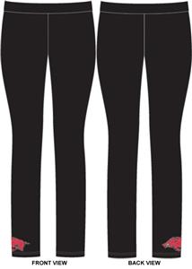 Arkansas Razorbacks Womens Spandex Leggings