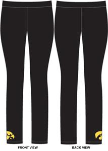 Iowa Hawkeyes Womens Spandex Leggings