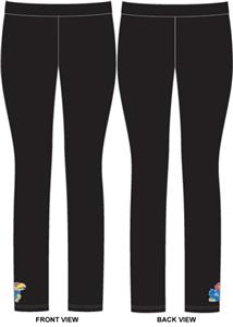 Kansas Jayhawks Womens Spandex Leggings