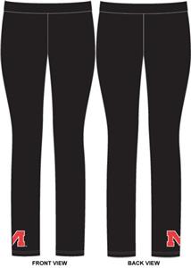 Mississippi Rebels Womens Spandex Leggings