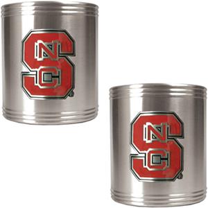 NCAA N.C. State Stainless Steel Can Holders