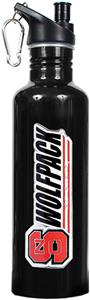NCAA N.C. State Black Water Bottle