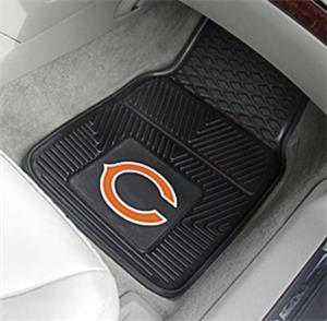 Fan Mats Chicago Bears Vinyl Car Mats
