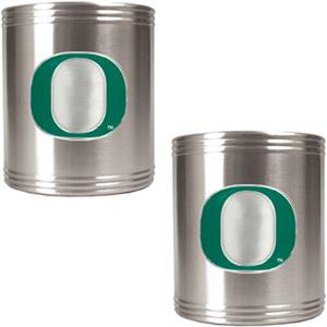 NCAA Oregon Ducks Stainless Steel Can Holders