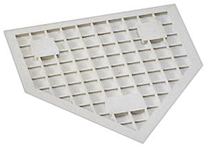 Champion Sports Waffle Bottom Baseball Homeplate